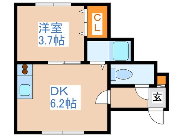 ラィベックス澄川の物件間取画像